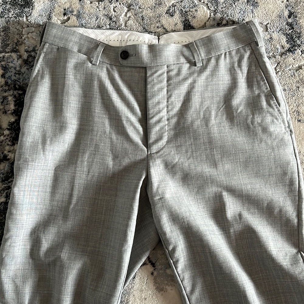 Suitsupply Light Grey VBC Tropical 120’s Havana Suit - Picture 5 of 6